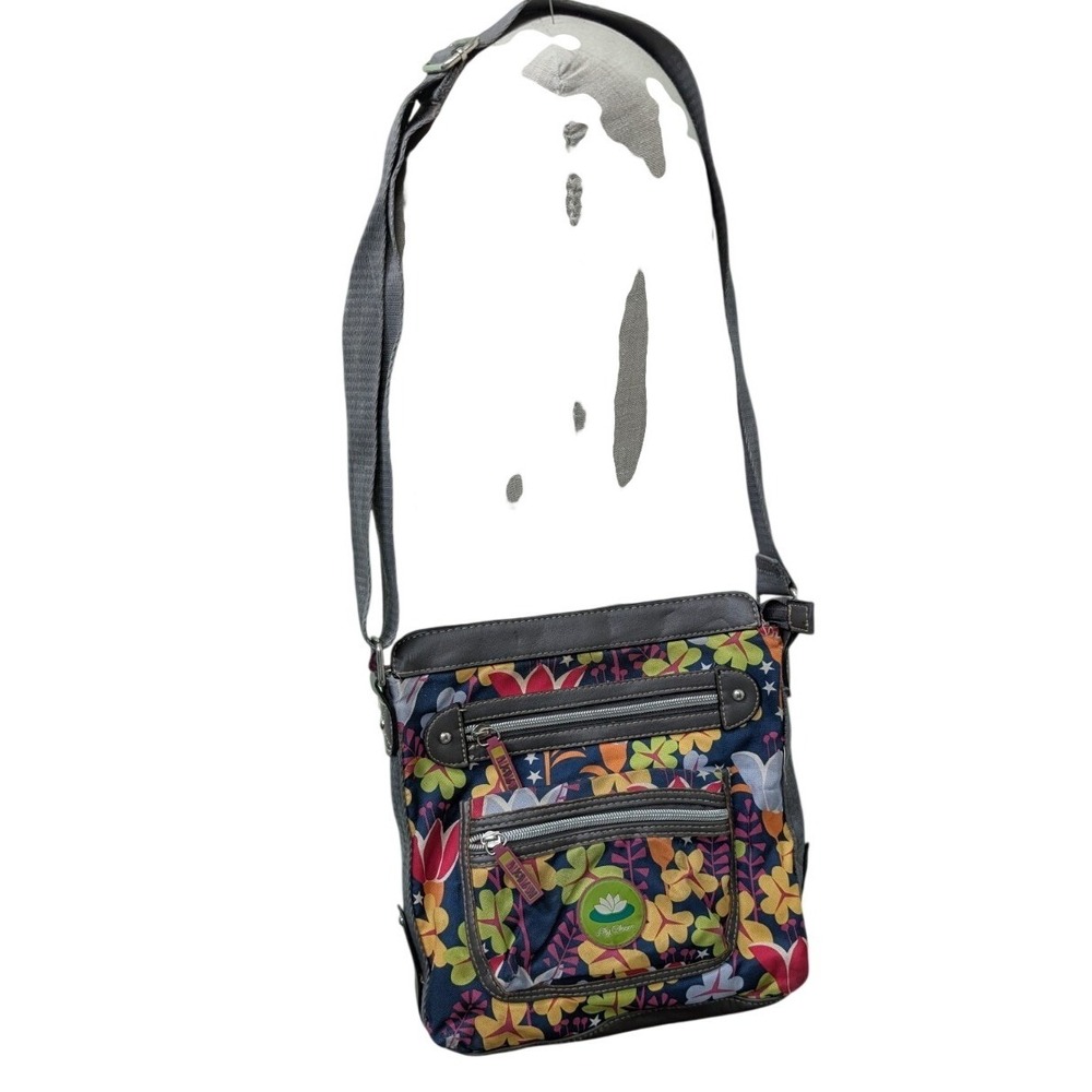 Lily Bloom Bright Floral Crossbody Body Adjustable Strap Super Cute!
